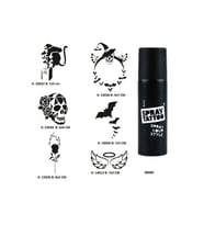 Sıradışı Hayatlar Spray Tattoo Geçici Dövme Seti Dark Sprey Dövme Kiti