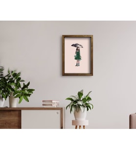 BK Home Doğal Masif Ahşap Çerçeveli Tablo 45x65cm-21