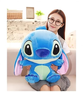 Stitch Peluş Oyuncak 55 cm – Büyük Boy Sevimli Peluş Karakter (Mavi)
