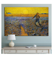 Vincent Van Gogh Tohum Eken  Kanvas Tablo (8 Farklı Ölçü)