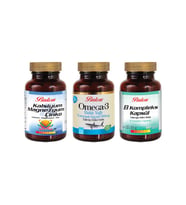 Balen 3'lü Zihin Set B Vit Kompleks ve Cal -Mag - Çinko + Omega 3
