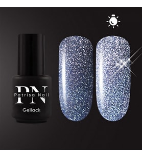 Işığı yansıtan Kalıcı oje Jeans Flash 3,5 ml (Mavi)