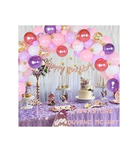 Çıtıpıtıstore Lüks Balon Zincir Set