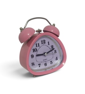 Çanlı Çalar Saat Işıklı Masa Üstü Çalar Saat Alarm Açma Kapama Ayarlı