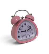 Çanlı Çalar Saat Işıklı Masa Üstü Çalar Saat Alarm Açma Kapama Ayarlı