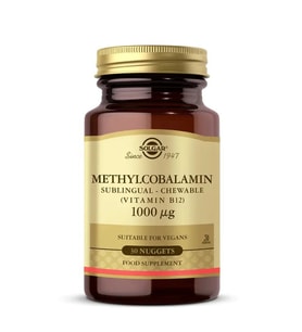 Solgar Methylcobalamin - Vitamin B12 Sublingual Chewable 30 Tablet