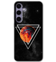 Galaxy S24 Plus Kılıf HD Desen Baskılı Kılıf - Kızıl Gezegen