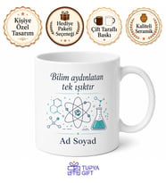 Kişiye Özel Laboratuvar Molası Kupa Bardak Bilim İnsanı Hediye