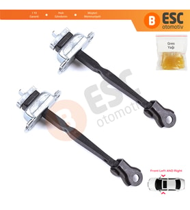 Toyota Prius MK3 W3 XW30 ZW30 2009-2015 6861047021 İçin 2 EA Ön Sağ ve Sol Kapı Gergi Yayı
