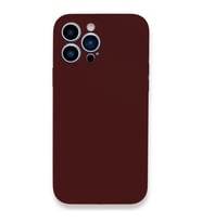 Apple İphone 13 Pro Max Kılıf Lansman Legant Silikon - Bordo