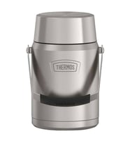 Thermos Icon IS303 1,4 Lt Mega İki Katlı Yemek Termosu (Gümüş)