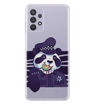 Kılıfland Samsung Galaxy A32 Kılıf Silikon Resimli Kapak Police Panda Stok 1085