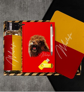 eJOYA Kişiye Özel Defter & Kalem & Matara & Mousepad & Usb Bellek Hediye Kutusu 112969