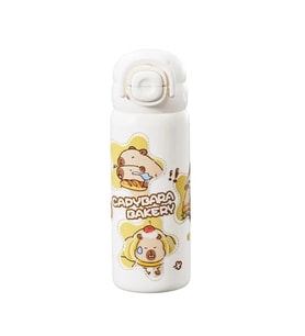 VAGONLİFE DILLER ÇELİK TERMOS/MATARA ÇİFT KAPAKLI PİPETLİ/PİPETSİZ KULLANIM D9361 600ML - WHITE