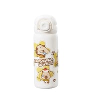 VAGONLİFE DILLER ÇELİK TERMOS/MATARA ÇİFT KAPAKLI PİPETLİ/PİPETSİZ KULLANIM D9361 600ML - WHITE