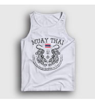 Presmono Unisex Beyaz Thailand Kaplan Ufc Mma Muay Thai Atlet 499000tt (Beyaz)