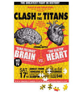 Fight Clash of TheTitans Puzzle 240 Parça Yapboz