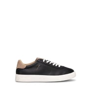 Lufian 111230293 Paul Erkek Hakiki Deri Klasik Sneaker Siyah