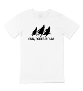 Run Forest Run Tişört