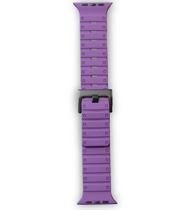 Newface Apple Watch 42mm Magnus Mıknatıslı Silikon Kordon - Mor