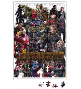 Avengers Infinity War Exclusiva Nerd Word Puzzle