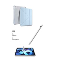 iPad Air 13" M2 M3 A3270 A3271 A2899 A2903 Çip Uyumlu Tablet Kılıfı Tablet Kalemi ve Ekran Koruyucu