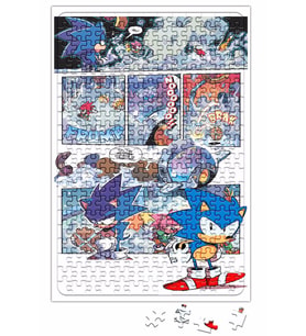 Sonic Puzzle 240 Parça Yapboz