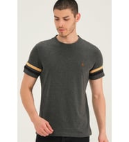 T8589 DEWBERRY ERKEK T-SHIRT-ANTRASİT