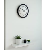 36 Cm Siyah Duvar Saati (Standart)