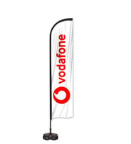 Vodafone Logolu Yelken Bayrak Set