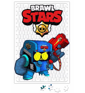 Brawl Stars 8 Bıt Puzzle 240 Parça Yapboz