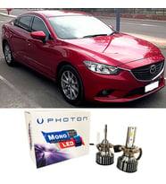 Mazda 6 Led Xenon Kısa Far Ampulü H7 Mono Yeni Seri Beyaz