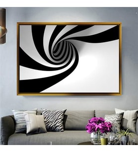 Altın Çerçeveli dekoratif tablo a1181 (Gold)