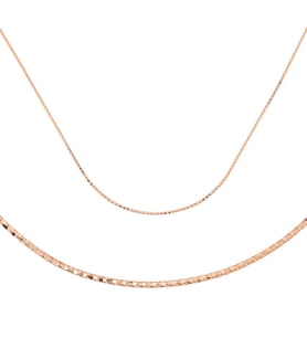 Gümüş Omega Choker Zincir