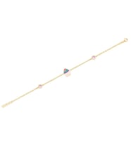Diamond Line-Gülaylar 14 Ayar Altın Çocuk Bileklik