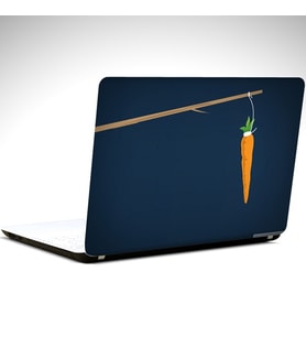 Havuç Laptop Sticker 15.6 inch (38X27CM)