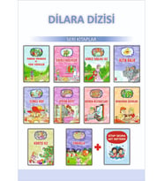 Ata 1.Sınıflar İçin Dilara Öykü Dizisi + Kitap Okuma Not Defteri (Beyaz)