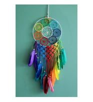 Rüya Kapanı Düş Kapanı Dream Catcher 7 Chakra