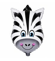 Zebra Folyo Balon