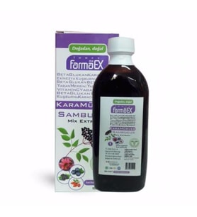 Farmaex Kara Mürver Ekstresi Mix 150 ML
