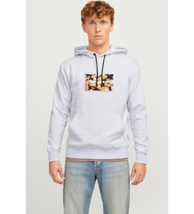 Jack & Jones Jorvesterbro Newton Boxfront Sweat 12266801 (Beyaz)