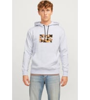 Jack & Jones Jorvesterbro Newton Boxfront Sweat 12266801 (Beyaz)