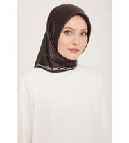 İPEK EŞARP 9154D (SURA) -34 - ANTRASİT