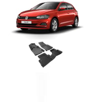 vw polo 2017-2021 uyumlu 3d havuzlu paspas
