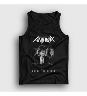 Presmono Unisex Siyah Living Anthrax Atlet 10277tt