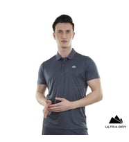 Alpinist Horizons Ultra Dry Erkek Polo T-Shirt Antrasit