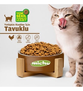 Micho Adult Cat Tavuklu Hamsi ve Pirinç Kedi Maması 5 kg Açık Mama