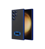 Samsung Galaxy S23 Ultra Uyumlu Kılıf Kamera Korumalı Logo Gösteren Zore Omega Kapak