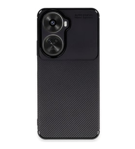Huawei Nova 12 SE Kılıf Auto Focus Karbon Kapak - Siyah