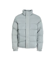 Jack Jones Jcoreflect Puffer Erkek Günlük Mont 12241177-HIGH-RISE Gri